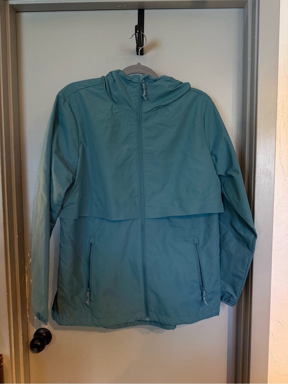 Champion Teal Hooded Utility Jacket